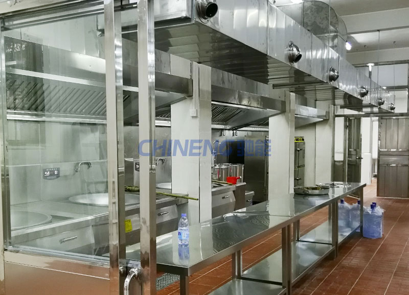 Heshan Shaping Second Primary School Canteen Kitchen Project