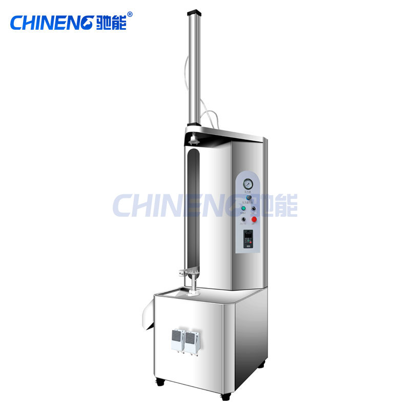 Brush cleaning and peeling machine