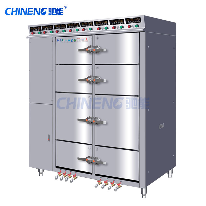 Multi-door steam cabinet