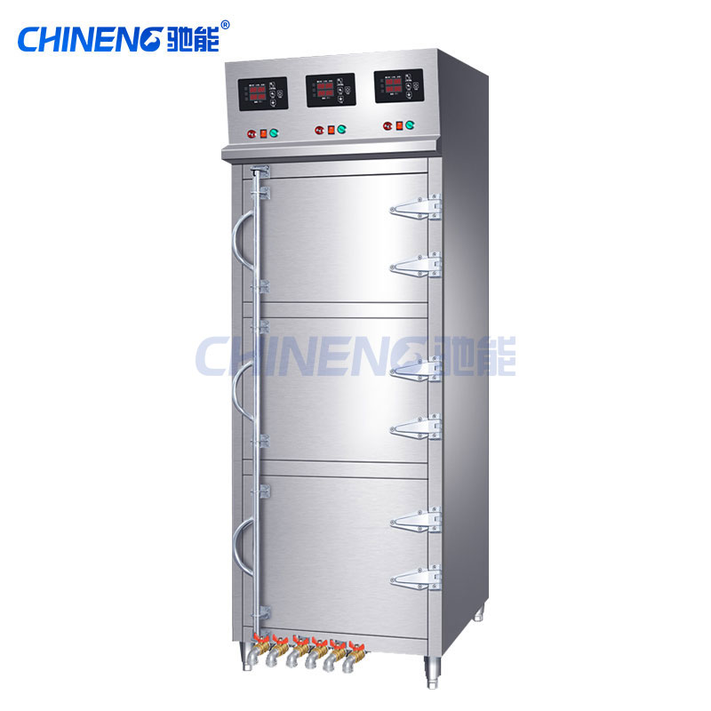 Multi-door steam cabinet