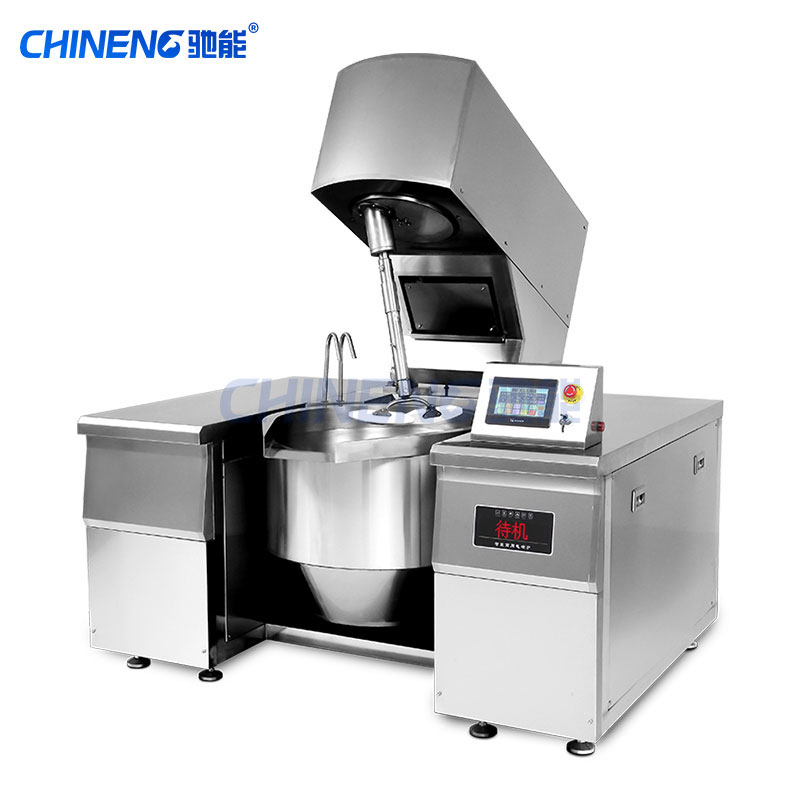 Large stir-frying machine