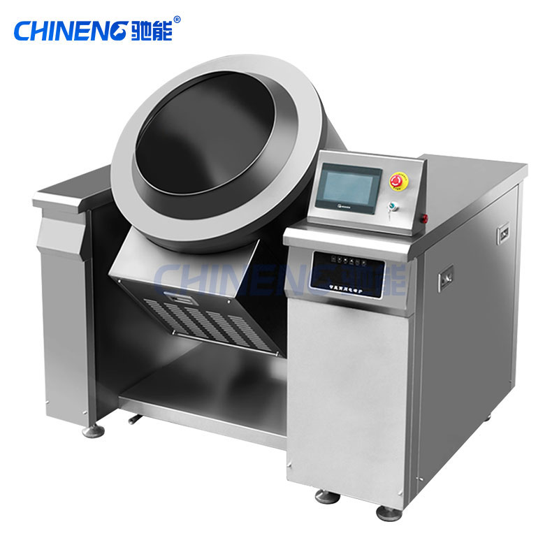 Large stir-frying machine