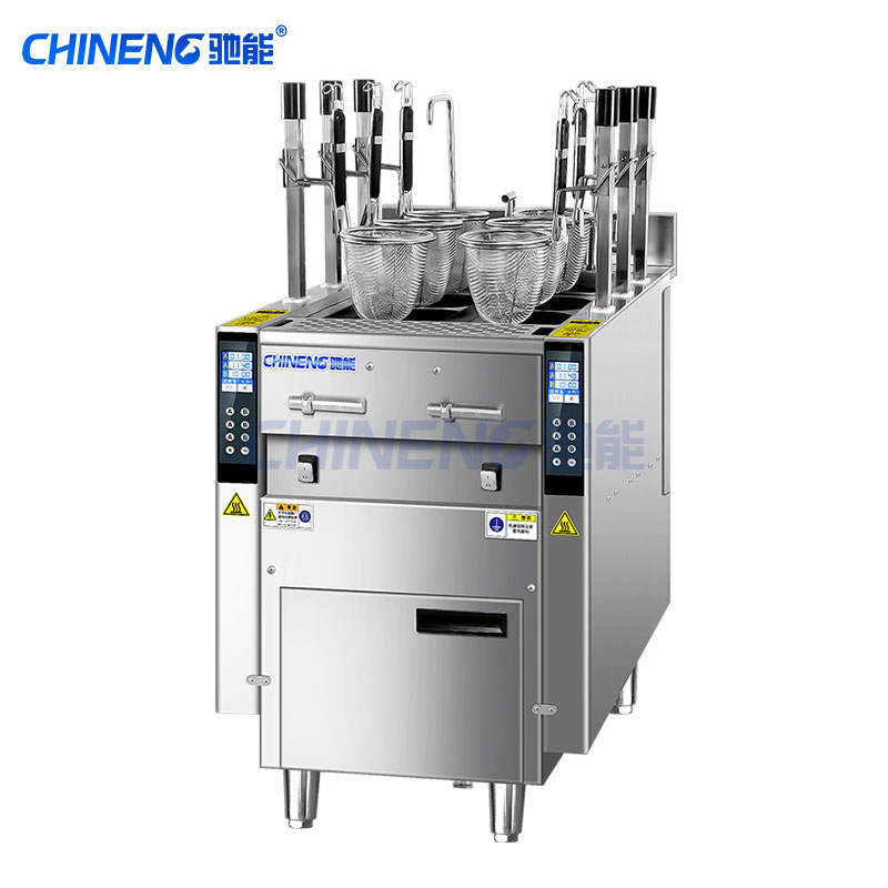 Automatic lifting noodle cooking stove