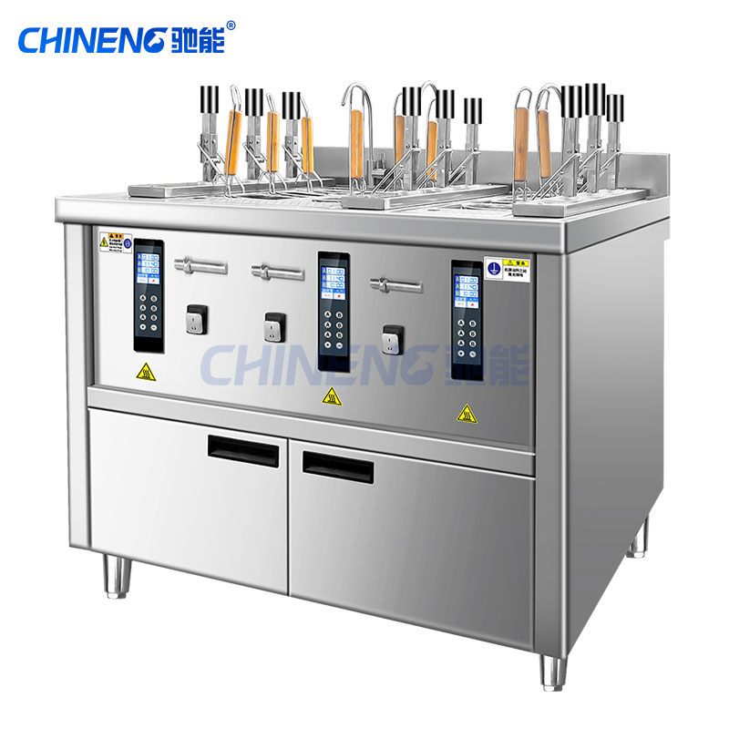 Automatic lifting noodle cooking stove