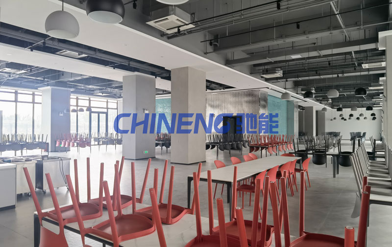 Foshan Meichao Bay Technology Company cafeteria kitchen