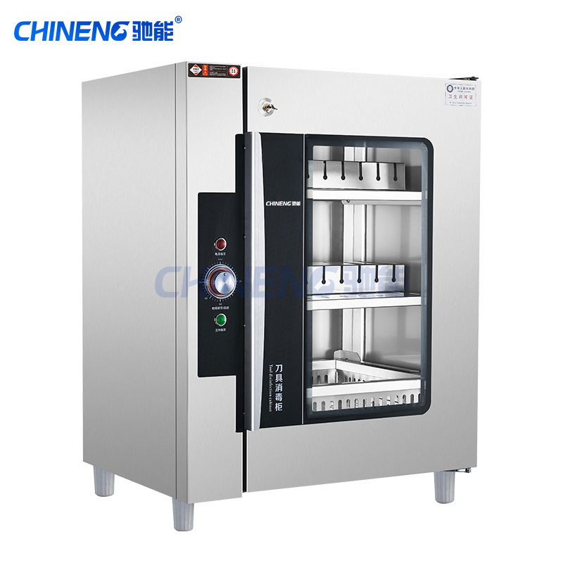 Knife and cutting board disinfection cabinet