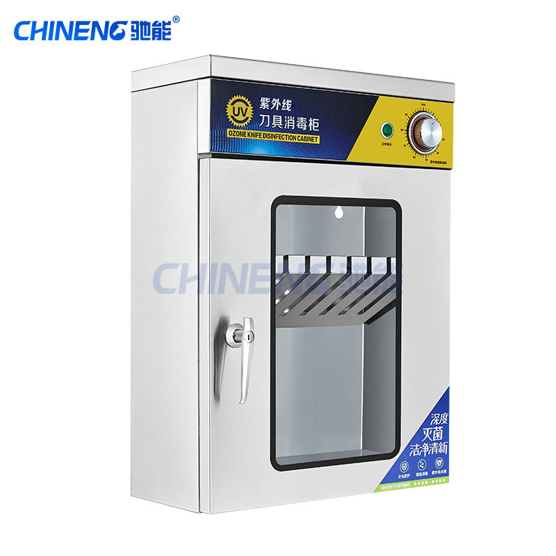 Knife and cutting board disinfection cabinet