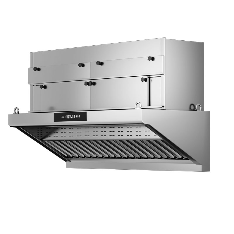 Circulating oil fume purifier in smoke free pipe