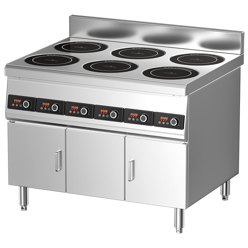 Vertical electromagnetic pot stove