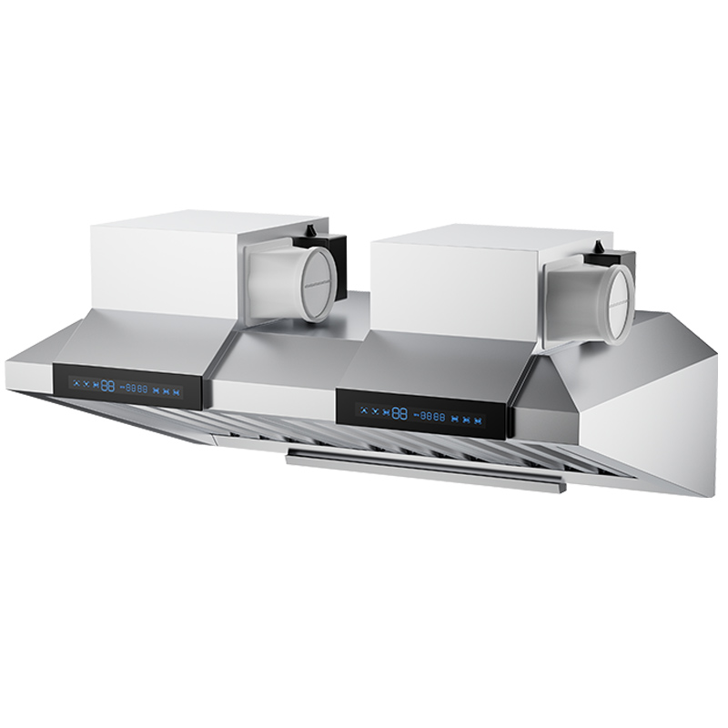 Variable frequency range hood